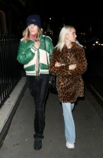 SUKI WATERHOUSE at Mandrake Hotel in London 11/21/2018