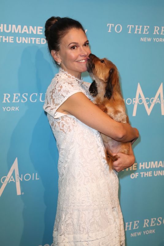 SUTTON FOSTER at Humane Society To the Rescue! Gala in New York 11/09/2018