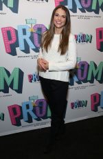 SUTTON FOSTER at Prom Opening Night in New York 11/15/2018