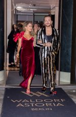 SYLVIE MEISS, VICTORIA SAROVSKI and PAMELA REIF at Waldorf Astoria Hotel in Berlin 11/24/2018