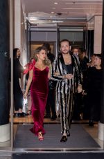 SYLVIE MEISS, VICTORIA SAROVSKI and PAMELA REIF at Waldorf Astoria Hotel in Berlin 11/24/2018