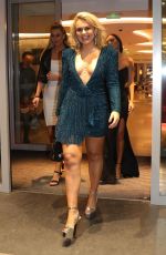 TALLIA STORM Leaves Her Hotel in Paris 08/11/2018