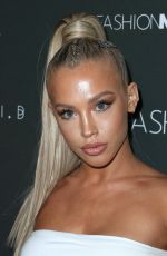 TAMMY HEMBROW at Fashion Nova x Cardi B Launch in Los Angeles 11/14/2018