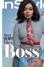 TARAJI P. HENSON in Instyle Magazine, January 2019