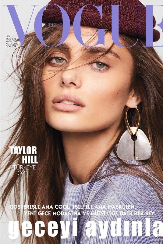 TAYLOR HILL for Vogue Magazie, Turkey December 2018