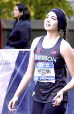 TERI HATCHER at 2018 New York City Marathon 11/04/2018