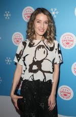 TERI WYBLE at Gingerbread House Experience in Los Angeles 11/14/2018