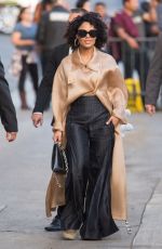 TESSA THOMPSON Arrives at Jimmy Kimmel Live in Los Angeles 11/14/2018