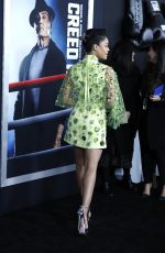 TESSA THOMPSON at Creed II Premiere in New York 11/14/2018