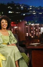 TESSA THOMPSON at Jimmy Kimmel Live 11/13/2018