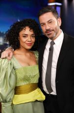 TESSA THOMPSON at Jimmy Kimmel Live 11/13/2018