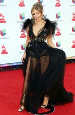 THALIA at 2018 Latin Grammy Awards in Las Vegas 11/15/2018