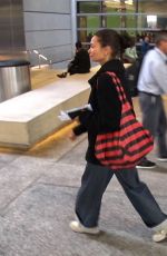 THANDIE NEWTON at LAX Airport in Los Angeles 11/01/2018