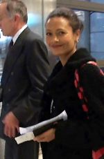 THANDIE NEWTON at LAX Airport in Los Angeles 11/01/2018
