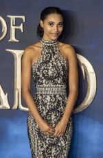 THEA LAMB at Fantastic Beasts: The Crimes of Grindelwald Premiere in London 11/13/2018