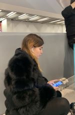 THYLANE BLONDEAU at Orly airport in Paris 11/24/2018