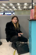 THYLANE BLONDEAU at Orly airport in Paris 11/24/2018