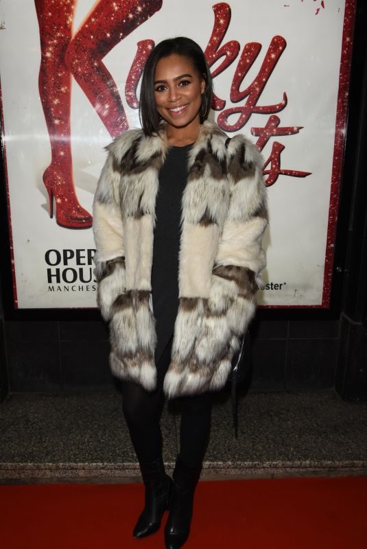 TISHA MERRY at Kinky Boots Press Night in Manchester 11/13/2018
