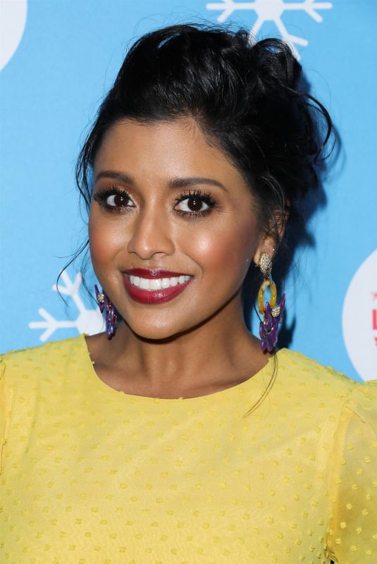 TIYA SIRCAR at Gingerbread House Experience in Los Angeles 11/14/2018