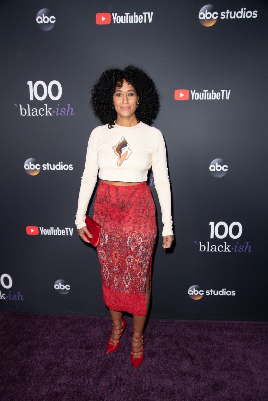 TRACEE ELLIS ROSS at Black-ish 100th Episode Celebration in Burbank 11/10/2018