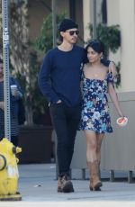VANESSA HUDGENS and Austin Butler Out at Atwater Village in Los Angeles 11/11/2018