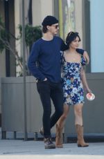VANESSA HUDGENS and Austin Butler Out at Atwater Village in Los Angeles 11/11/2018
