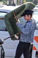 VANESSA HUDGENS at a Vintage Store in Atwater Village 11/07/2018