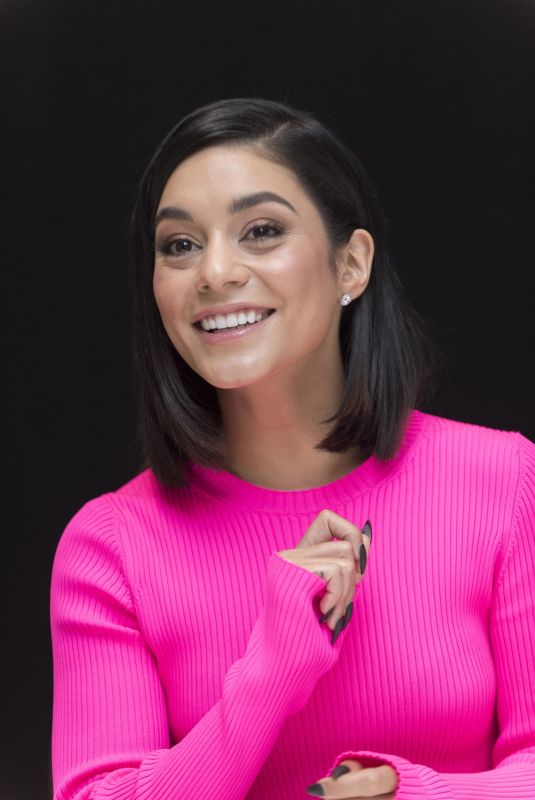 VANESSA HUDGENS at Second Act Press Conference in Beverly Hills 11/03/2018