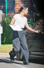 VANESSA HUDGENS Leaves a Studio in Los Angeles 11/26/2018