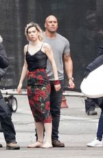 VANESSA KIRBY on the Set of Fast & Furious in London 11/18/2018