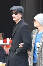 VANESSA PARADIS and Samuel Benchetrit Out in Paris 11/14/2018