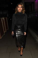 VANESSA WHITE Night Out in London 11/22/2018
