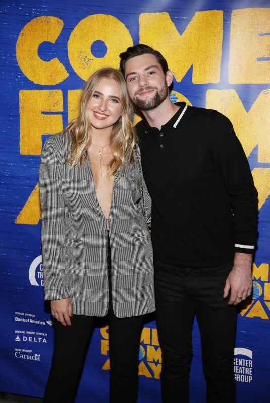 VERONICA DUNNE at Come from Away Opening Night Performance in Los Angeles 11/28/2018