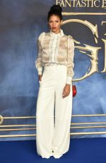 VICK HOPE at Fantastic Beasts: The Crimes of Grindelwald Premiere in London 11/13/2018