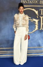 VICK HOPE at Fantastic Beasts: The Crimes of Grindelwald Premiere in London 11/13/2018