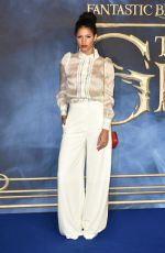 VICK HOPE at Fantastic Beasts: The Crimes of Grindelwald Premiere in London 11/13/2018