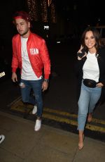 VICKY PATTISON at Rosso Restaurant in Manchester 11/14/2018