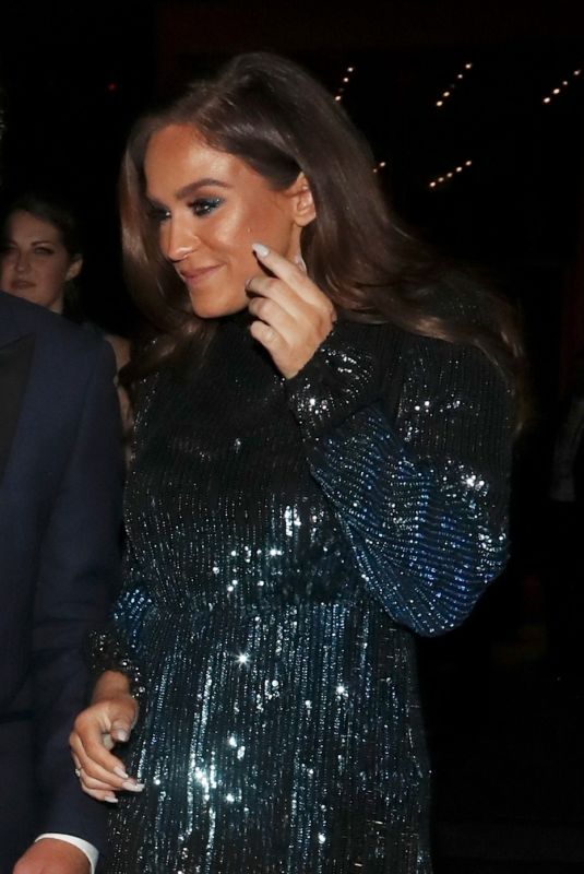 VICKY PATTISON Leaves Beauty Awards with OK! 2018 in London 11/26/2018