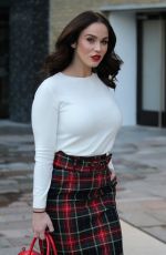 VICKY PATTISON Leaves ITV Studios in London 11/21/2018