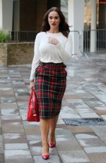 VICKY PATTISON Leaves ITV Studios in London 11/21/2018