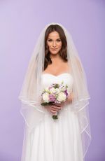 VICKY PATTISON on the Set of a Wedding Theme Photoshoot, November 2018