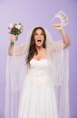 VICKY PATTISON on the Set of a Wedding Theme Photoshoot, November 2018