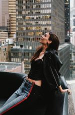 VICTORIA JUSTICE and MADISON REED on the Set of a Photoshoot in New York, September 2018