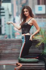 VICTORIA JUSTICE and MADISON REED on the Set of a Photoshoot in New York, September 2018
