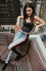 VICTORIA JUSTICE and MADISON REED on the Set of a Photoshoot in New York, September 2018