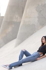VICTORIA JUSTICE and MADSION REED on the Set of a Photoshoot, November 2018