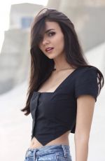 VICTORIA JUSTICE and MADSION REED on the Set of a Photoshoot, November 2018