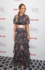 VOGUE MATTHEWS at British Takeaway Awards in London 11/12/2018