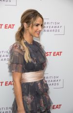 VOGUE MATTHEWS at British Takeaway Awards in London 11/12/2018