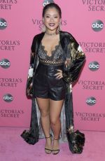 WANG JU at VS Fashion Show Afterparty in New York 11/07/2018